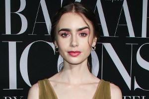 Lily Collins bei einem Event in New York 2019.