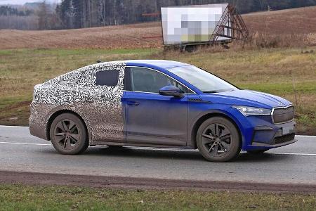 Erlkönig Skoda Enyaq iV Coupé