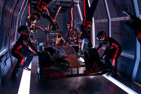 Red Bull - Boxenstopp in Schwerelosigkeit - Parabelflug - 2019
