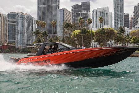Cigarette 41' Nighthawk AMG Black Series Powerboat