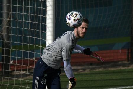 Spanien-Torwart De Gea bricht Training ab