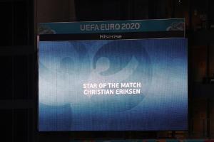 UEFA kürt Eriksen zum Spieler des Spiels