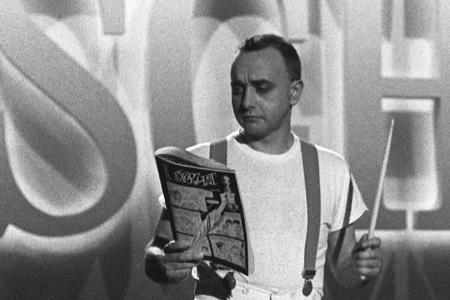 Peter Behrens 1983 bei einem Fernsehauftritt