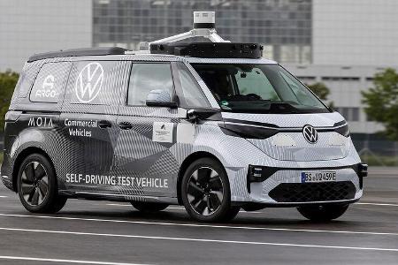 09/2021, VW ID.Buzz Prototyp autonomes Fahren IAA Mobility München 2021