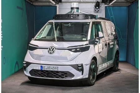 09/2021, VW ID.Buzz Prototyp autonomes Fahren IAA Mobility München 2021
