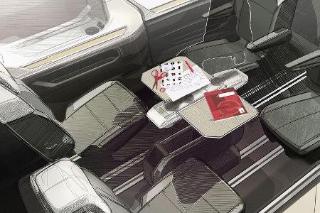 05/2021, VW Multivan T7 Multifunktionstisch