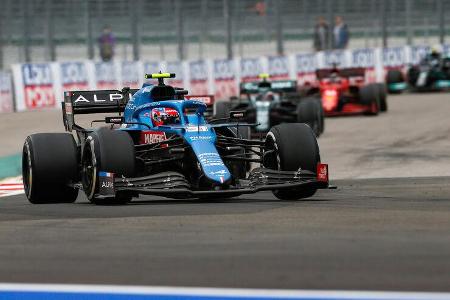 Esteban Ocon - Alpine - GP Russland 2021 - Sotschi