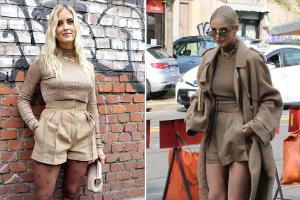 Valentina Ferragni und Leonie Hanne auf der Mailänder Fashion Week.