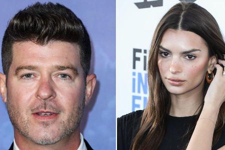 Robin Thicke und Emily Ratajkowski arbeiteten beim Video zu 