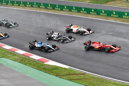 Start - Formel 1 - GP Türkei 2021