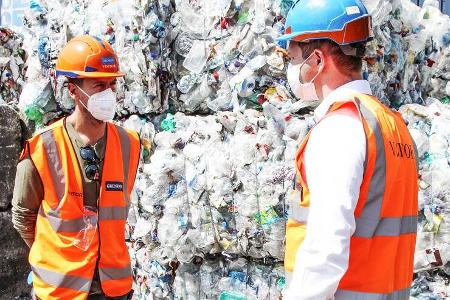 Sebastian Vettel - Müllsammeln / Recycling - GP England 2021