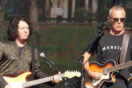 Roland Orzabal und Curt Smith von Tears For Fears während eines Auftritts im Jahr 2017.