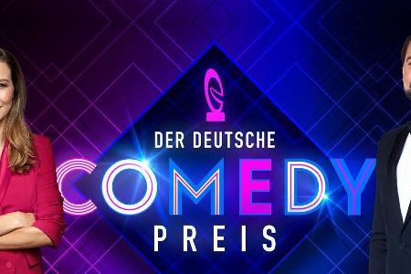 Katrin Bauerfeind und Steven Gätjen führen durch den Abend.