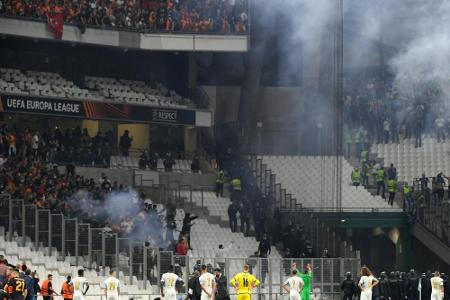 Drei verletzte Polizisten bei Marseille-Galatasaray