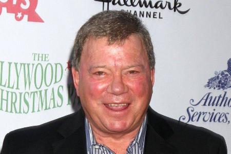 William Shatner freut sich auf seinen Flug ins Weltall.
