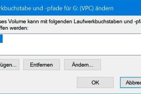 Partition unsichtbar machen