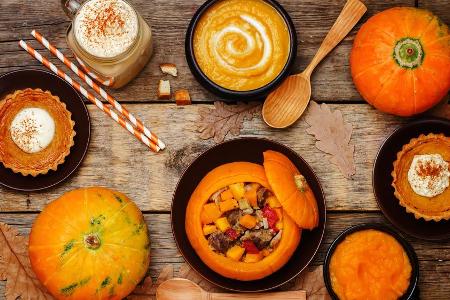 Mit Kürbissen lässt sich so einiges kredenzen