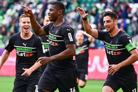 Erster Erfolg in Wolfsburg seit fast 18 Jahren: Embolo führt Gladbach zum Sieg