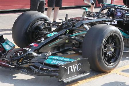 Mercedes-Reifentest - Imola - Pirelli 18 Zoll - 2021