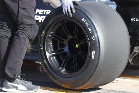 Mercedes-Reifentest - Imola - Pirelli 18 Zoll - 2021