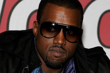 Kanye West fühlt sich in der Landschaft Wyomings wohl.