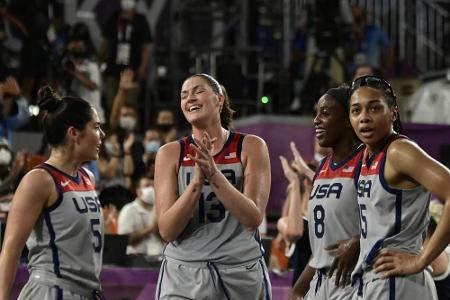 USA und Lettland holen erste Goldmedaillen im 3x3-Basketball