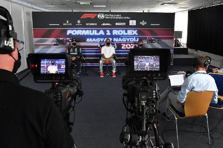 Verstappen - Hamilton - Bottas - Formel 1 - GP Ungarn - Budapest - Samstag - 31. Juli 2021