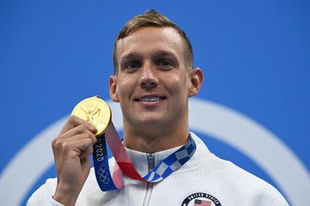 Gesichter Olympias: Caeleb Dressel (Schwimmen) - Allein gegen sieben Frauen