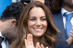 Herzogin Kate am Wochenende bei einem Tennisspiel in Wimbledon.