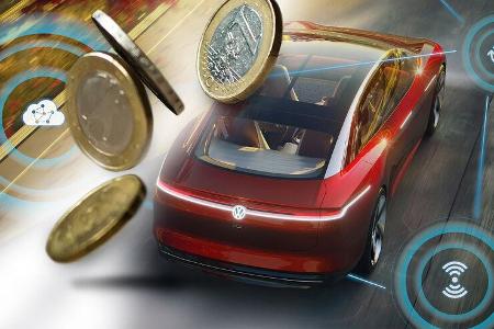 VW Trinity On Demand Autonom Collage