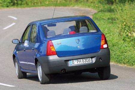 Dacia Logan, Heckansicht