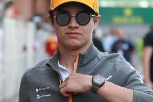 Zwei Männer sollen Lando Norris, hier im Mai 2019, beraubt haben