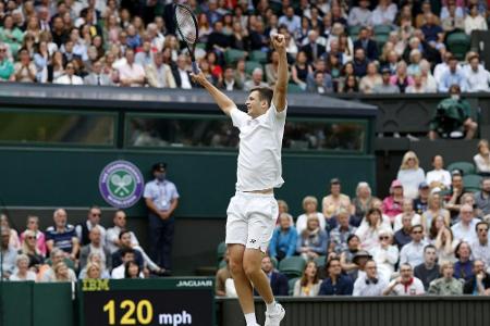 Wimbledon: Hurkacz wirft Medwedew raus und trifft auf Federer