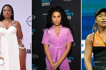 Megan Thee Stallion, Leyna Bloom und Naomi Osaka bekommen jeweils ihr eigenes Cover.