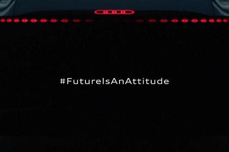 Am Heck sind die vier Ringe beleuchtet, was bei Serienautos in Europa nicht erlaubt ist.