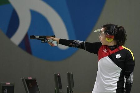 Schießen: Vennekamp verpasst Medaille mit der Sportpistole