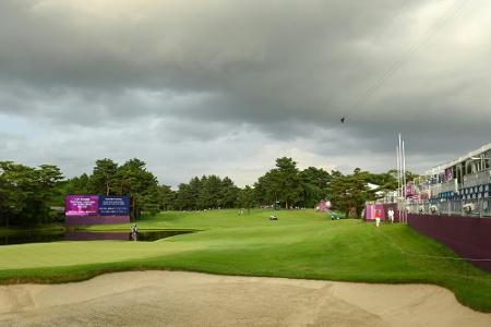 Zweite Runde der Golfer bei Olympia abgebrochen