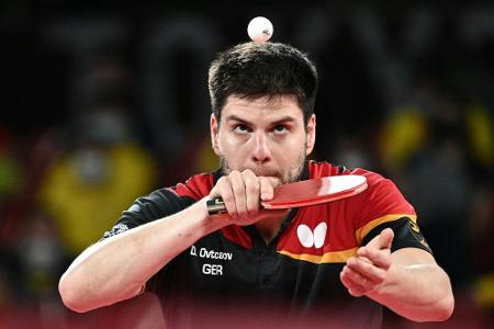 Halle geschlossen: Ovtcharov muss vor Bronze-Match auf Training verzichten