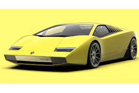 Lamborghini Countach: So cool könnte eine Neuauflage aussehen