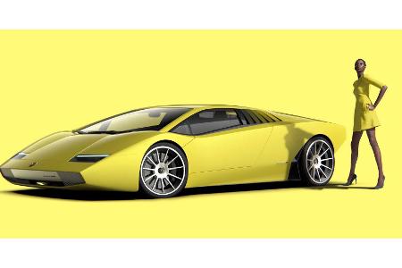 Lamborghini Countach: So cool könnte eine Neuauflage aussehen