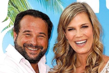 Verena Wriedt mit ihrem verstorbenen Ehemann Thomas Schubert im Jahr 2019.