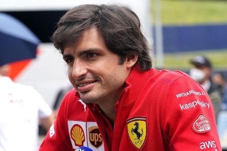 Carlos Sainz - Ferrari - Formel 1 - GP Österreich - Spielberg - Freitag - 2.7.2021