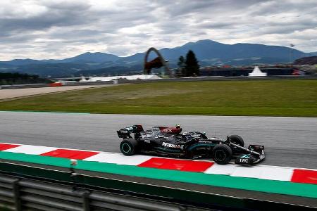 Valtteri Bottas - Mercedes - Formel 1 - GP Österreich - Spielberg - Freitag - 2.7.2021