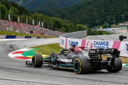 Lewis Hamilton - Mercedes - Formel 1 - GP Österreich - Spielberg - Freitag - 2.7.2021