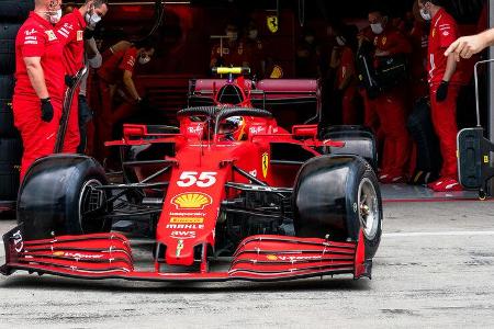 Carlos Sainz - Ferrari - Formel 1 - GP Österreich - Spielberg - Freitag - 2.7.2021