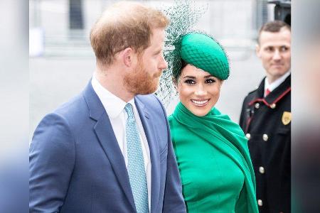 Prinz Harry und Herzogin Meghan bei einer Veranstaltung.