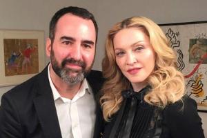 Auch Madonna traf Promi-Reporter David Modjarad schon zum Interview.
