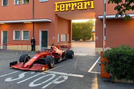 Charles Leclerc - Ferrari-Showrun - Maranello - 2020