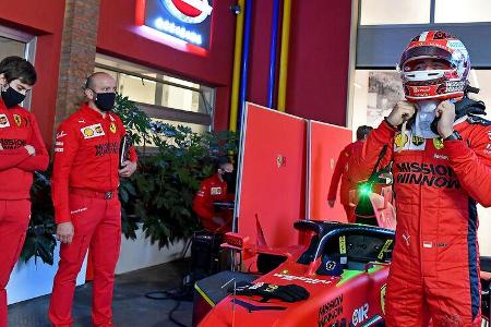 Charles Leclerc - Ferrari-Showrun - Maranello - 2020