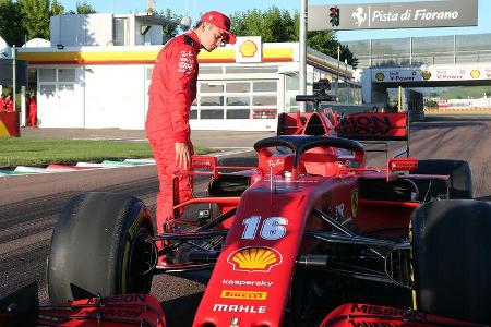 Charles Leclerc - Ferrari-Showrun - Maranello - 2020